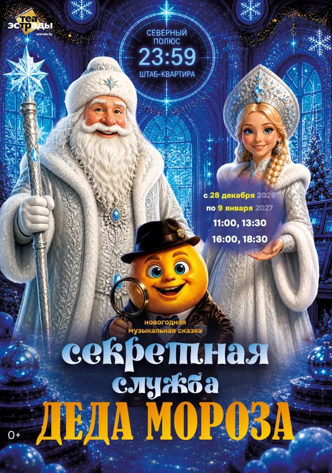 Новогодняя музыкальная сказка "Секретная служба Деда Мороза"