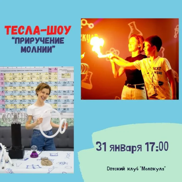 Научный мастер-класс «Молнии Николы Тесла» - Image 01 (January 26, 2026)