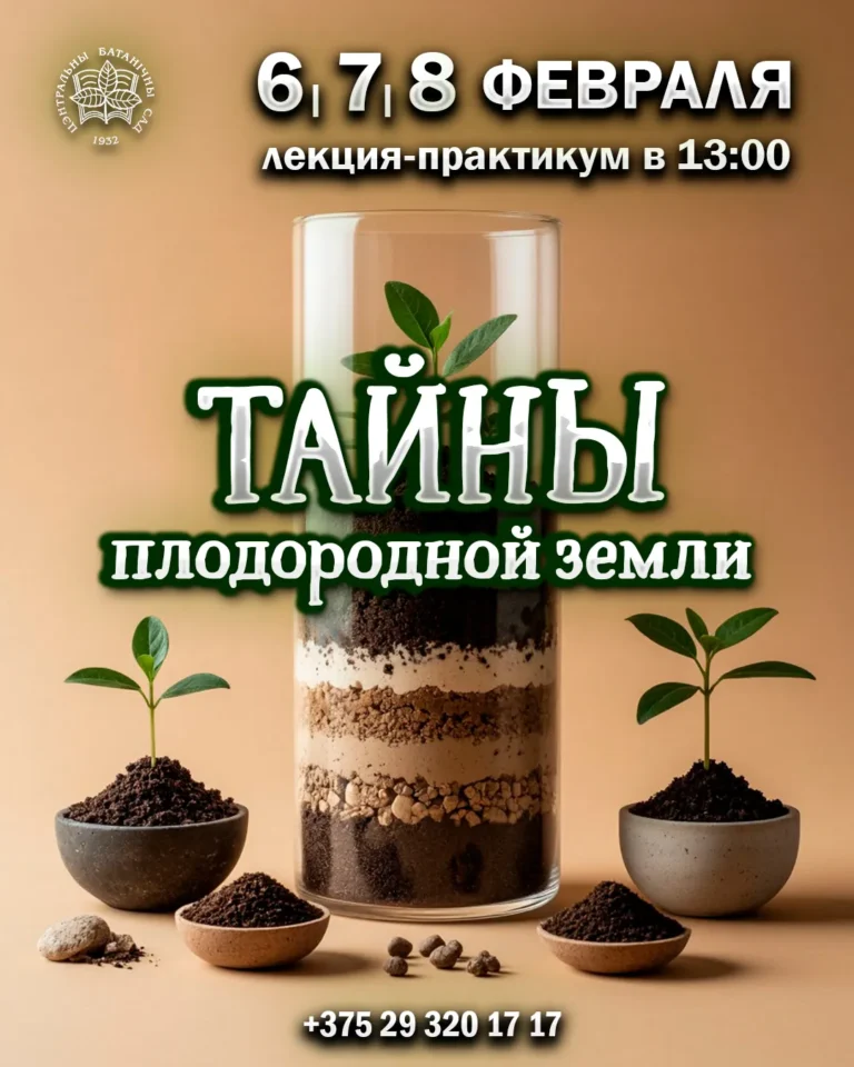 Лекция и практикум «Тайны плодородной земли! « - Image 01 (January 30, 2026)