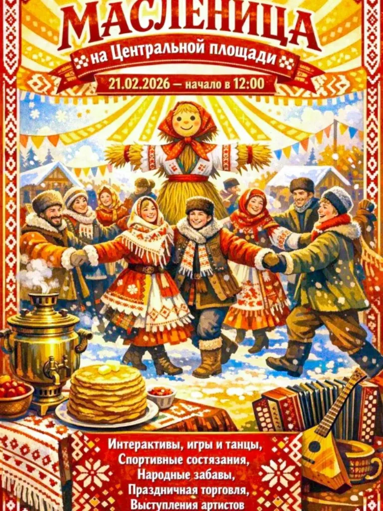 Масленица в Заславле - Image 01 (February 19, 2026)