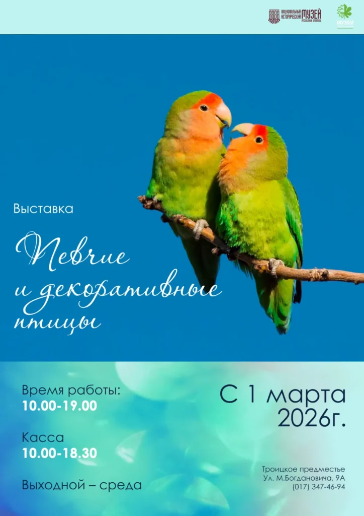 Выставка «Певчие и декоративные птицы» - Image 01 (March 11, 2026)