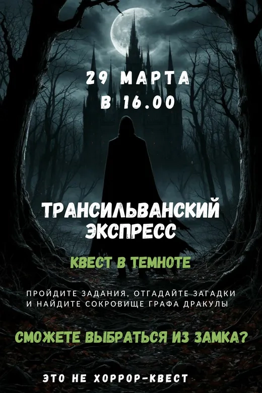 Квест-приключение «Трансильванский экспресс» - Image 05 (March 18, 2026)