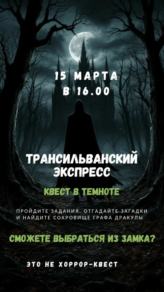 Квест-приключение «Трансильванский экспресс» - Image 04 (March 3, 2026)