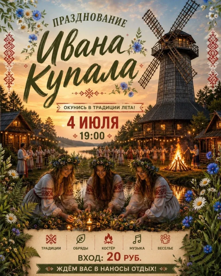 Купалье в «Наносы Отдых» - Image 01 (June 30, 2026)